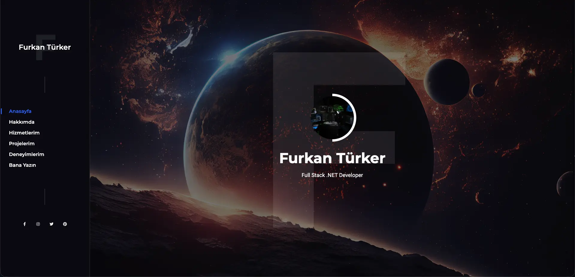 Resume Project - Kişisel Portfolyo